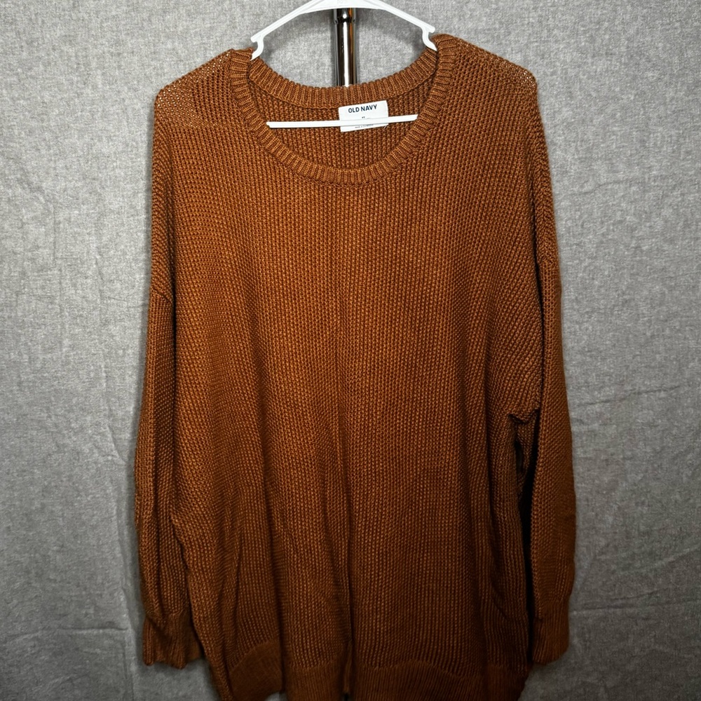 Old Navy Women's Brown Tunic Sweater